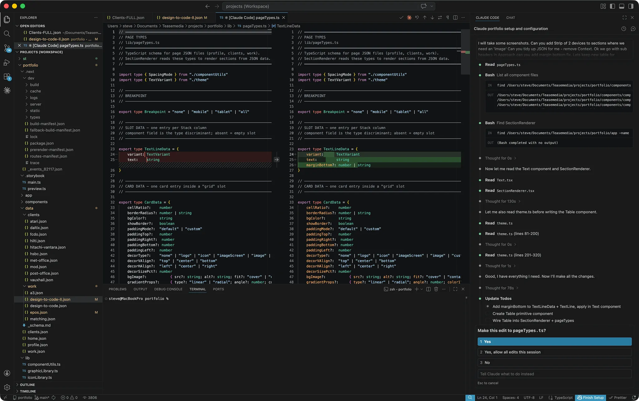 VS Code with Claude Code